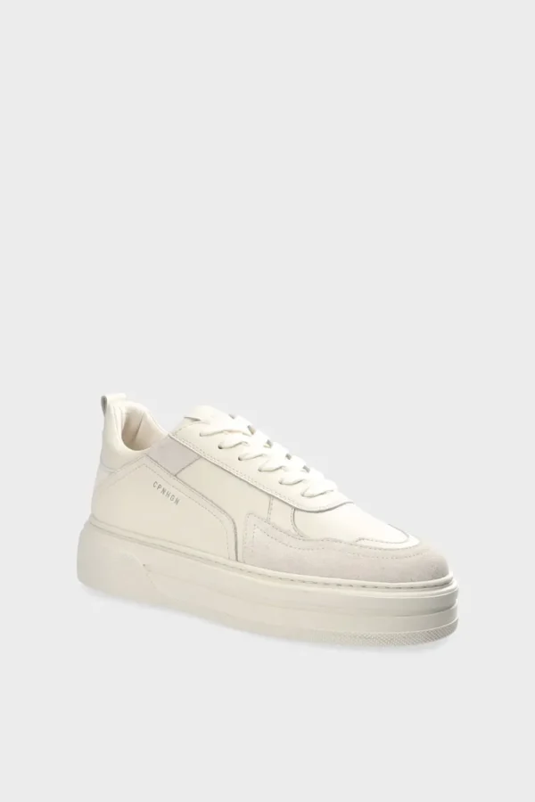 Sneaker-COPENHAGEN STUDIOS Cph189 Leather Mix Creme