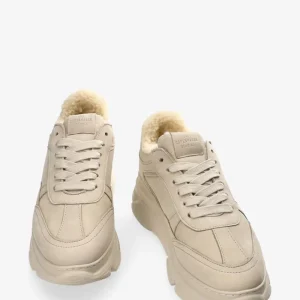 Sneaker-COPENHAGEN STUDIOS Cph60 Nabuc Teddy Natur