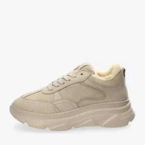Sneaker-COPENHAGEN STUDIOS Cph60 Nabuc Teddy Natur