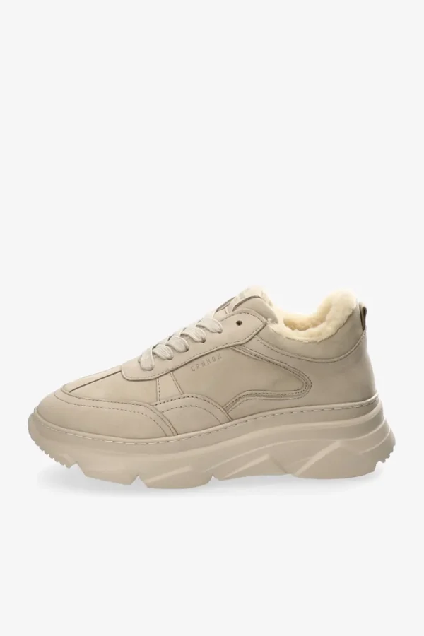 Sneaker-COPENHAGEN STUDIOS Cph60 Nabuc Teddy Natur