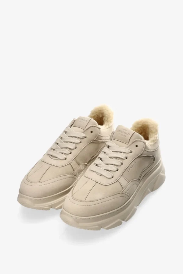 Sneaker-COPENHAGEN STUDIOS Cph60 Nabuc Teddy Natur
