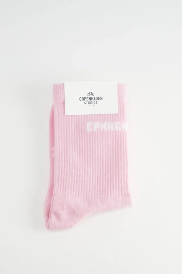 Socken-COPENHAGEN STUDIOS Cph Socks 1 Cotton Blend Light Rose