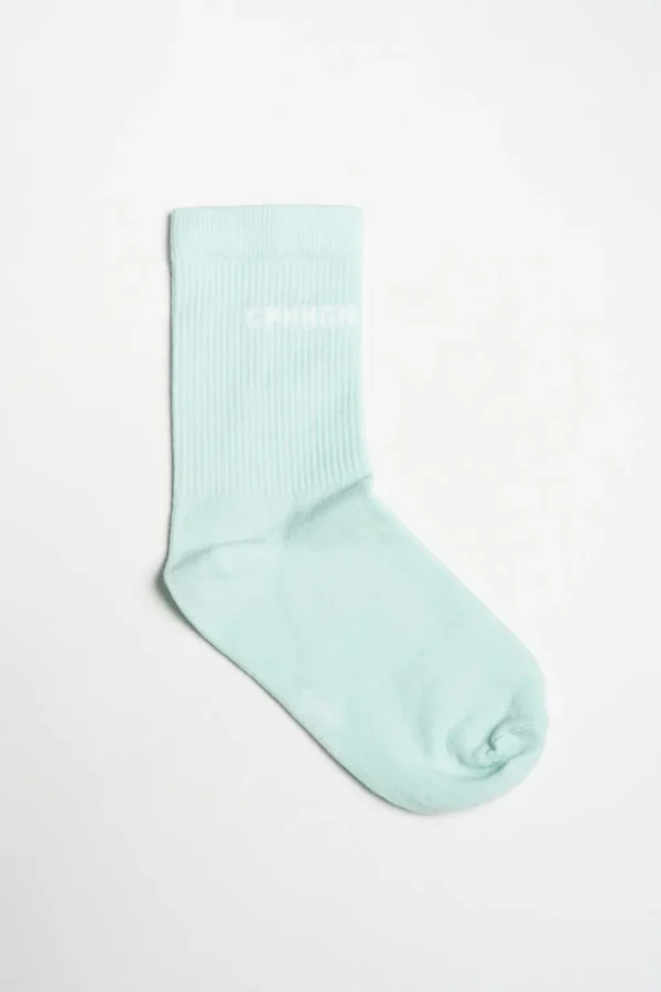 Socken-COPENHAGEN STUDIOS Cph Socks 1 Cotton Blend Aqua