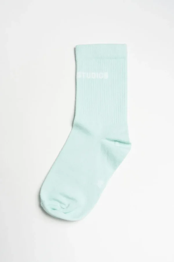 Socken-COPENHAGEN STUDIOS Cph Socks 1 Cotton Blend Aqua