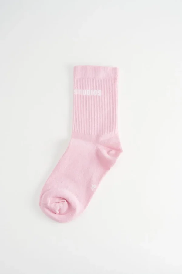 Socken-COPENHAGEN STUDIOS Cph Socks 1 Cotton Blend Light Rose