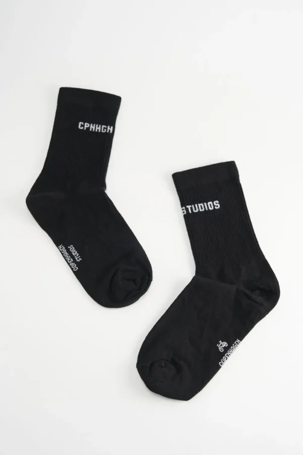 Socken-COPENHAGEN STUDIOS Cph Socks 1 Cotton Blend Schwarz