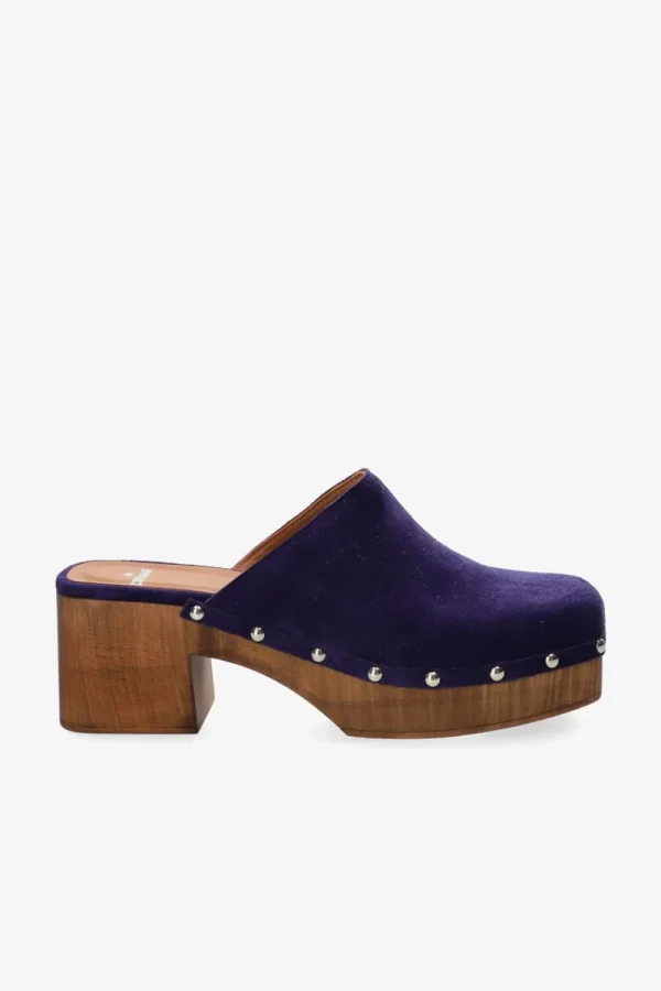 Pantoletten-COPENHAGEN STUDIOS Cph793 Suede Kraftiges Blau