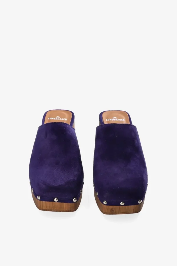Pantoletten-COPENHAGEN STUDIOS Cph793 Suede Kraftiges Blau