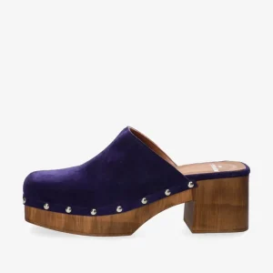 Pantoletten-COPENHAGEN STUDIOS Cph793 Suede Kraftiges Blau