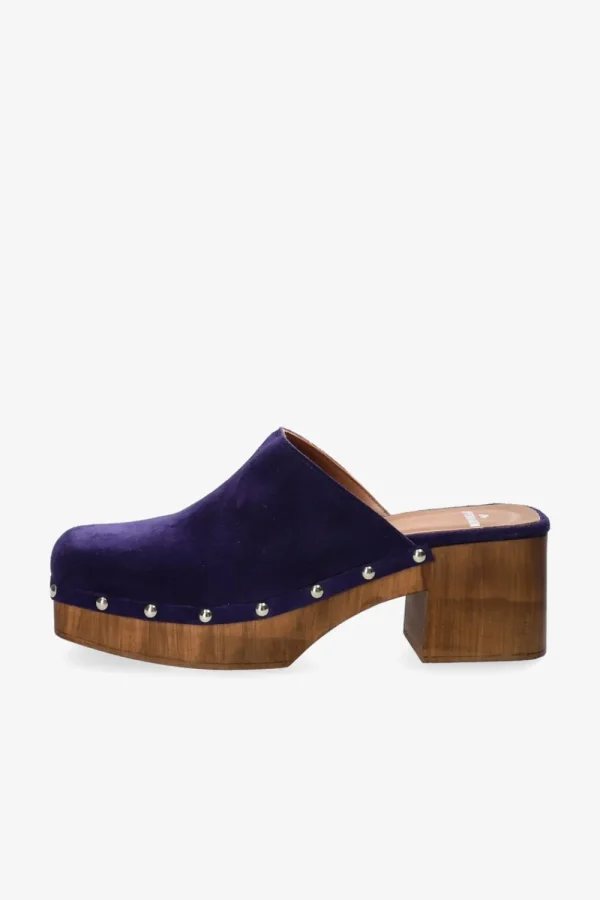 Pantoletten-COPENHAGEN STUDIOS Cph793 Suede Kraftiges Blau