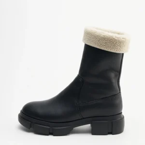 Stiefel-COPENHAGEN STUDIOS Cph668 Vegan Teddy Nappa Schwarz