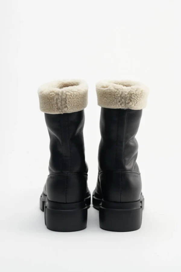 Stiefel-COPENHAGEN STUDIOS Cph668 Vegan Teddy Nappa Schwarz